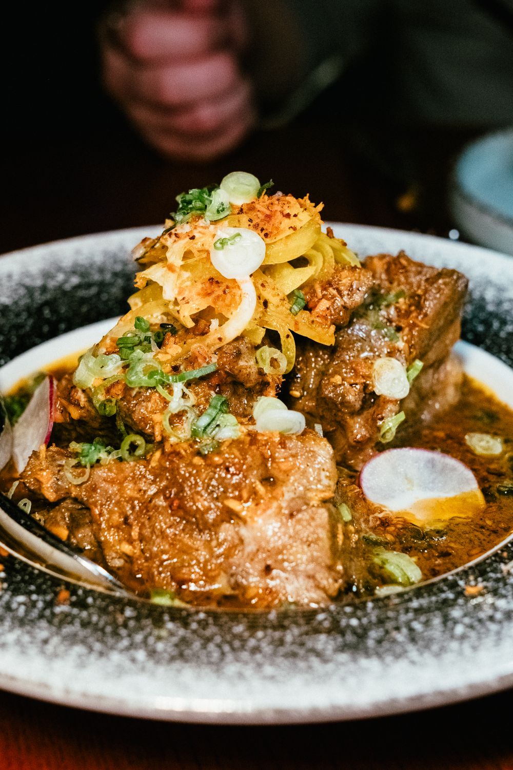 Korean-style braised short rib