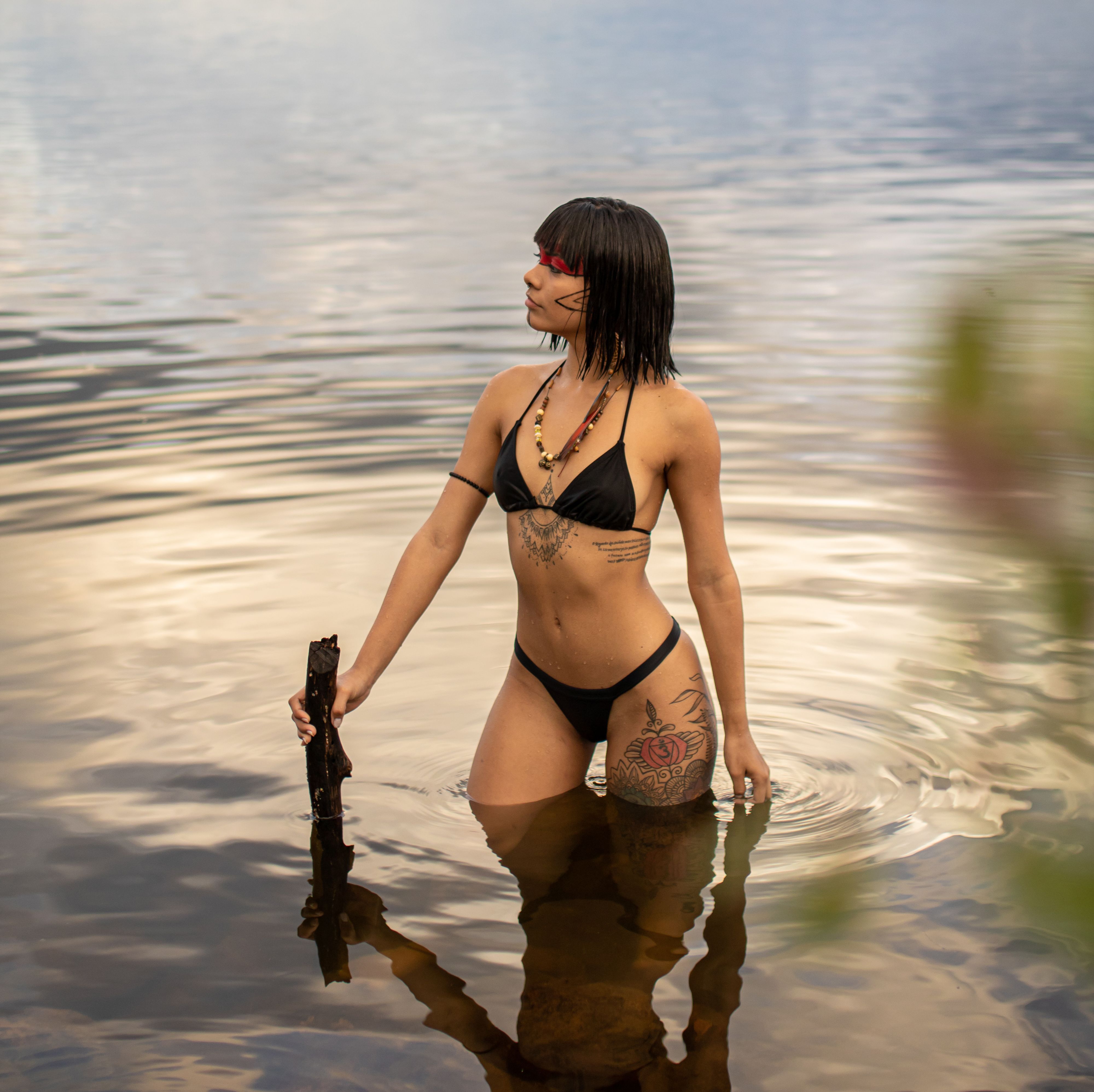 Swimwear — bikinis and swim shorts